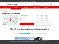 Website Screenshot Bridgestone Select Tyre & Auto Kilsyth