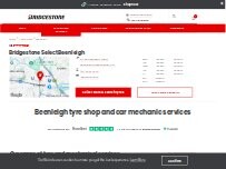 Website Screenshot Bridgestone Select Tyre & Auto Beenleigh