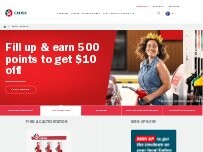 Website Screenshot Caltex North Perth