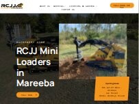Website Screenshot RCJJ Mini Loaders