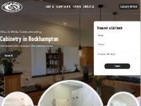 Website Screenshot Olive & White Cabinetmaking