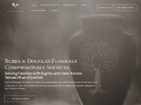 Website Screenshot Burke and Douglas Funerals