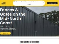 Website Screenshot Aztech Fencing