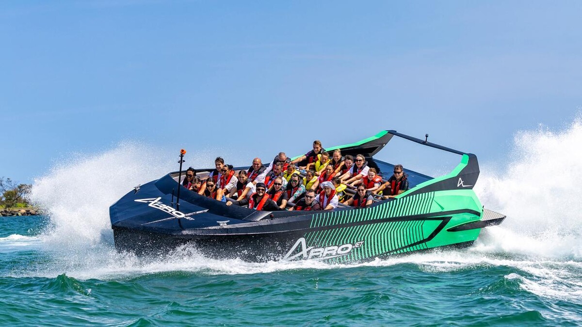 Images Arro Jet Boating Gold Coast