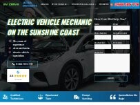 Website Screenshot Ultra Mechanics / EV Drive