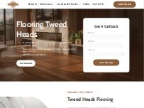 Website Screenshot Tweed Coast Cork and Timber Floors