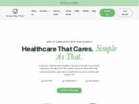 Website Screenshot GreenVibe Clinic