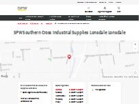 Website Screenshot SPW Southern Cross Industrial Supplies Lonsdale