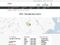 Website Screenshot SPW - Norstate Gas