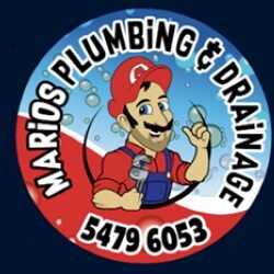 Mario's Plumbing & Drainage Logo