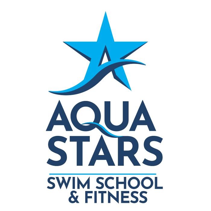 AquaStars Swim School & Fitness Logo