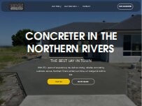 Website Screenshot Wals Concreting Service