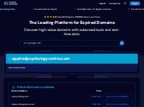 Website Screenshot Applied Psychology Centre