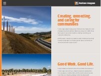 Website Screenshot Fulton Hogan