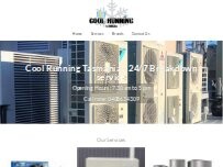Website Screenshot Cool Running Tasmania