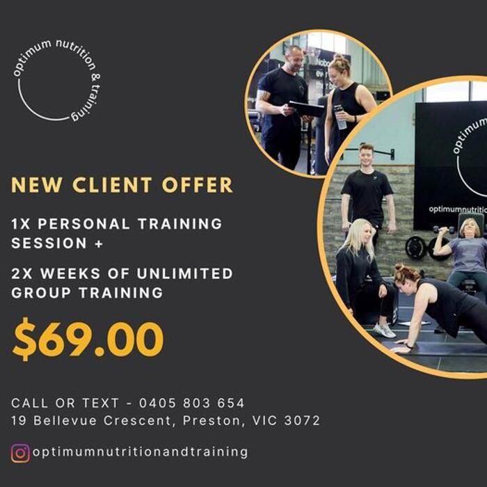 Images Optimum Nutrition & Training