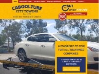 Website Screenshot Caboolture City Towing