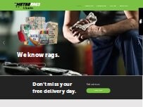 Website Screenshot Metro Rags & Spills
