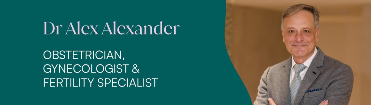 Images Dr Alex Alexander, Fertility Specialist, Obstetrician and Gynaecologist