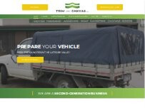 Website Screenshot Trim & Canvas Co Pty Ltd