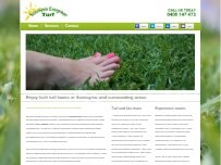 Website Screenshot Sunraysia Evergreen Turf