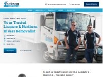 Website Screenshot Jackson Removals