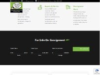 Website Screenshot Whitsunday Caravan Camping & Trailer Centre