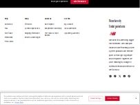 Website Screenshot New Balance Premium Outlet Southwharf DFO