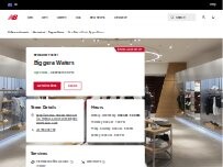 Website Screenshot New Balance Outlet Biggera Waters