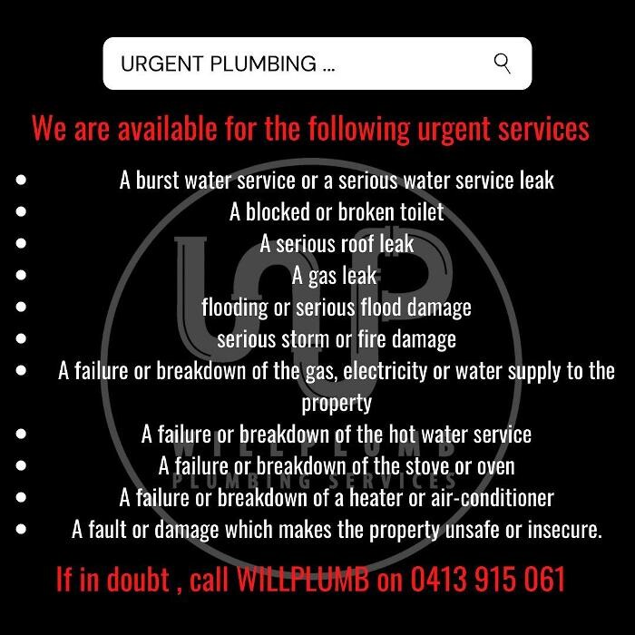 Images WillPlumb Plumbing Services