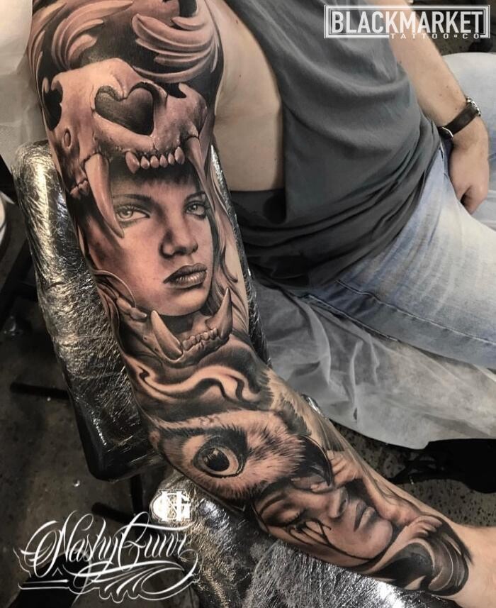 Images Black Market Tattoo Co | Robina Gold Coast Tattoo Studio