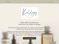 Website Screenshot Kalology Skin Care