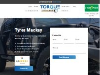 Website Screenshot Torque Tyres & Trailer Spares Mackay | TYREPLUS Mackay
