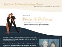 Website Screenshot PENINSULA BALLROOM