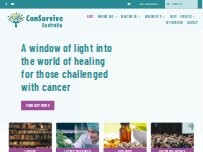 Website Screenshot Cansurvive Australia