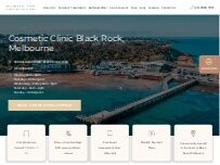 Website Screenshot Aesthetic Lane | Cosmetic Clinic in Black Rock Melbourne