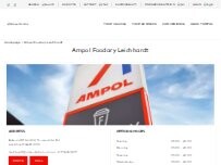 Website Screenshot Ampol Foodary Leichhardt