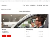 Website Screenshot Ampol Rouse Hill