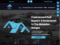 Website Screenshot H&M Roofing