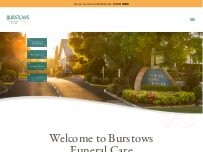 Website Screenshot T.S. Burstow Funerals Pty Ltd
