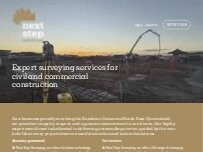 Website Screenshot Next Step Surveying