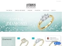 Website Screenshot Anthonys Fine Jewellery