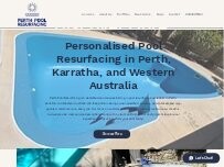 Website Screenshot Perth Pool Resurfacing