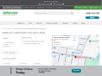 Website Screenshot Aidacare - Mobility & Healthcare Equipment