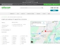 Website Screenshot Complex Mobility & Seating by Aidacare