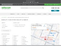 Website Screenshot Aidacare - Mobility & Healthcare Equipment