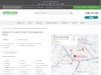 Website Screenshot Aidacare - Mobility & Healthcare Equipment
