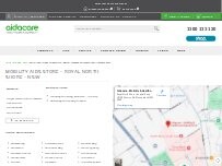 Website Screenshot Aidacare - Mobility & Healthcare Equipment