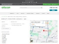 Website Screenshot Aidacare - Mobility & Healthcare Equipment