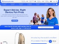 Website Screenshot Hearing Australia Warragul